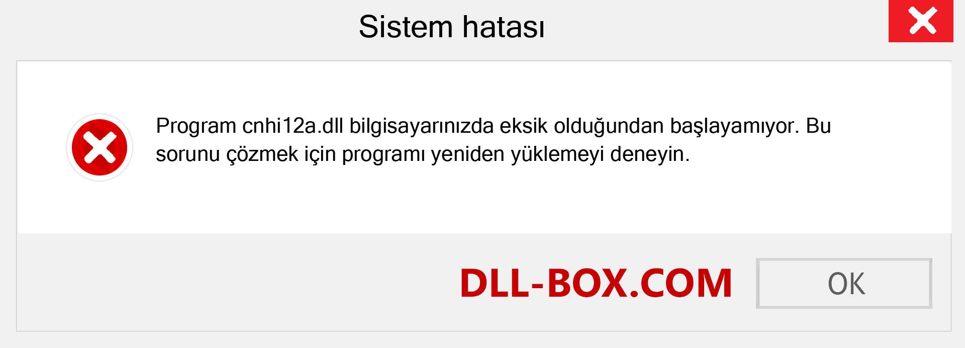 cnhi12a.dll dosyası eksik mi? Windows 7, 8, 10 için İndirin - Windows'ta cnhi12a dll Eksik Hatasını Düzeltin, fotoğraflar, resimler